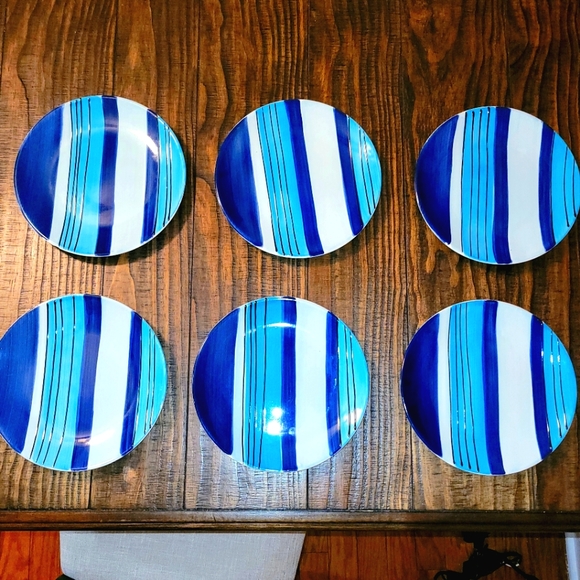 Pfaltzgraff | Cool River | Salad Plate Set of 6 - Picture 2 of 5